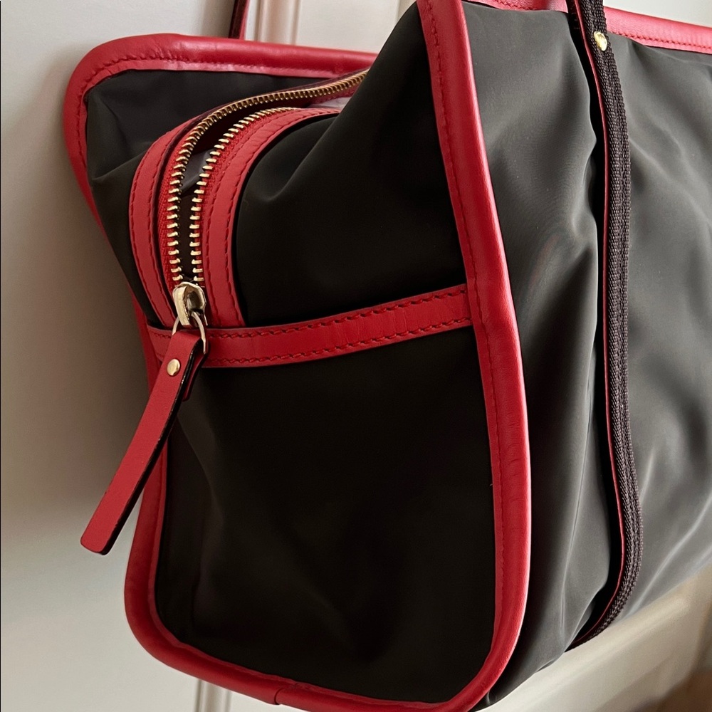 Kate Spade Brown and Red Tote Bag - Picture 5 of 12